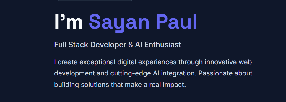 Portfolio
